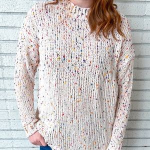 NWT Confetti Sweater Tunic